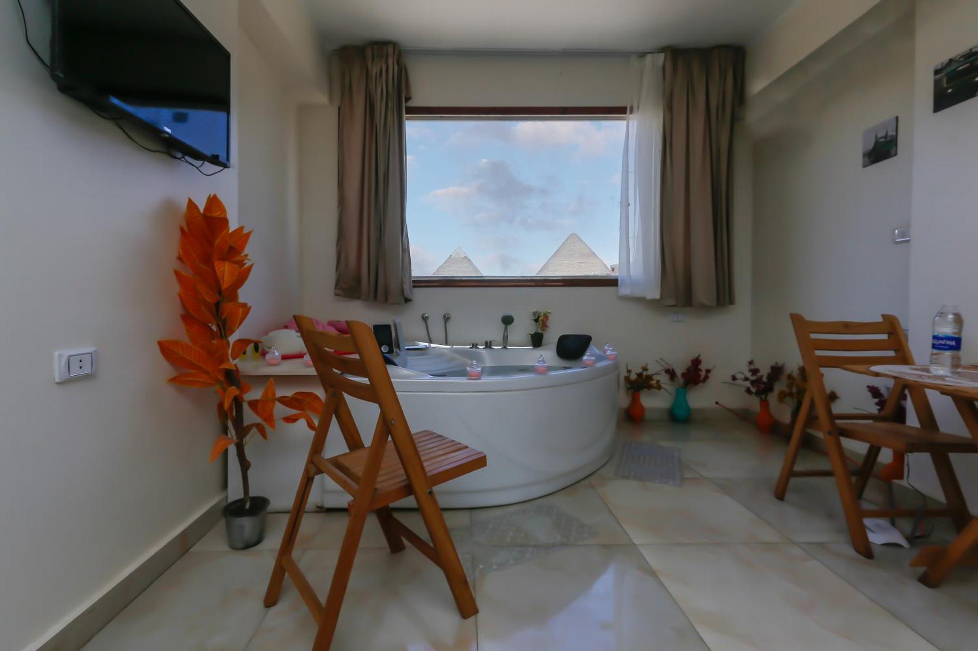 Maison d'hôtes Panorama Pyramids& Jacuzzi Le Caire